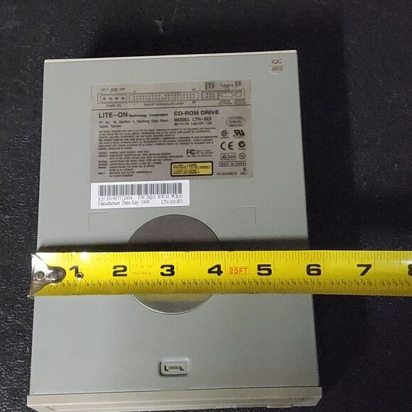 Lite-On CD-Rom Drive Model LTN-323-ST2 Class 1 Laser Compaq Presario - Picture 7 of 8